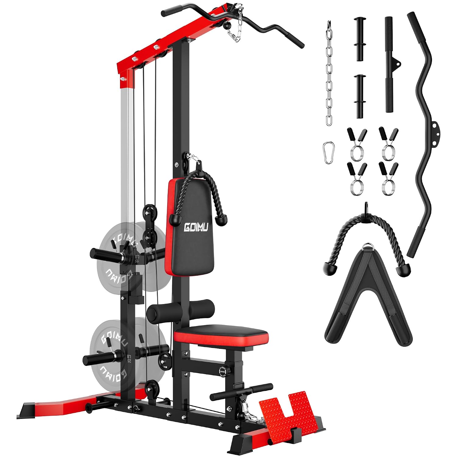 Home Gym Rowing Machine - Тренажер для тяги и гребли (LAT