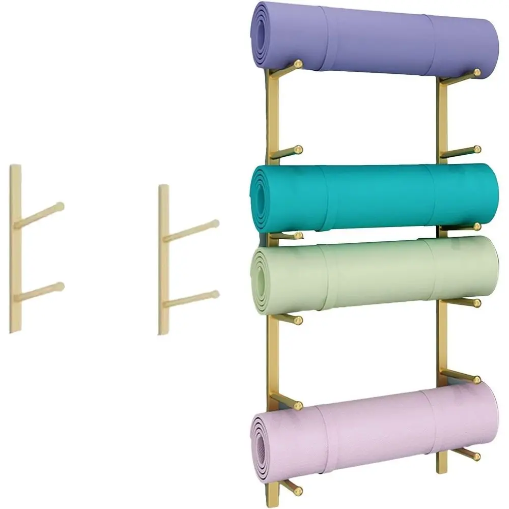 Home Gym Yoga Storage - Настенная металлическая стойка для тренажеров для