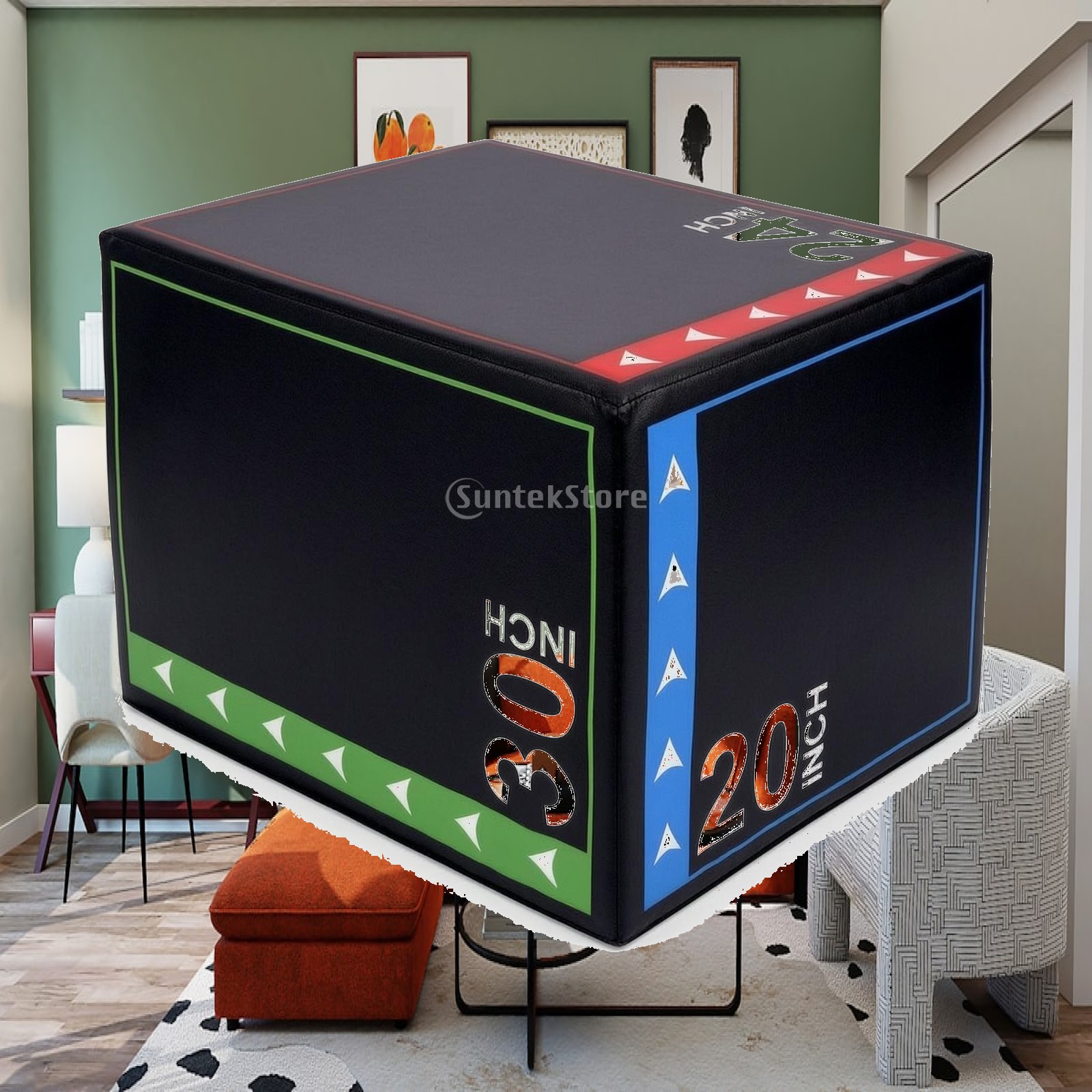 Home Gym In A Box - Мягкий плиометрический ящик для прыжков из