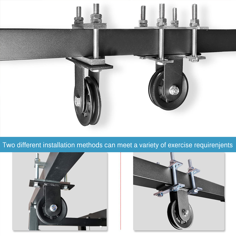 Home Gym Lat Pulldown Machine - Сверхмощная система шкивов — регулируемая машина