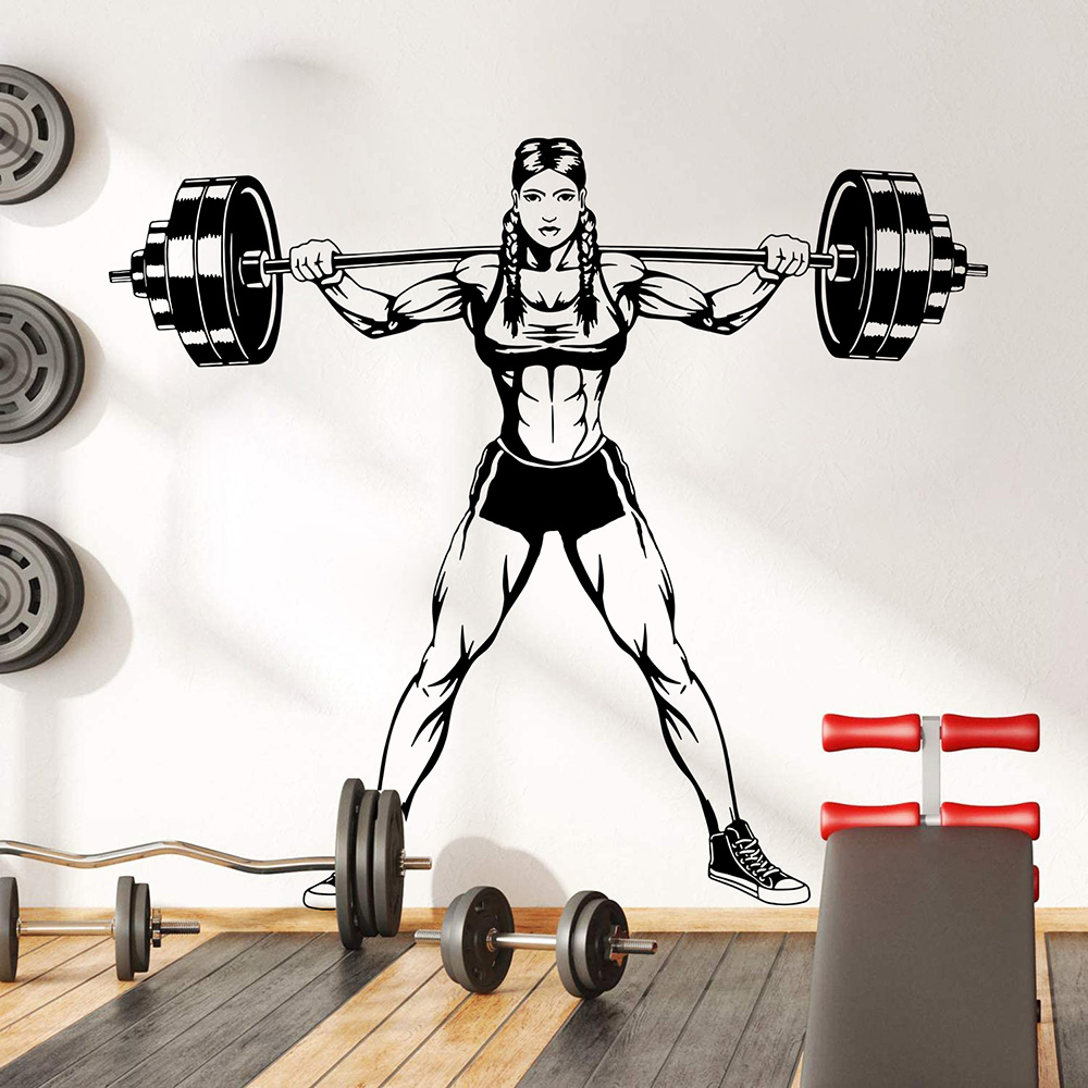 Большой тренажерный зал, женск – обзор и цена Home Gym On Wall