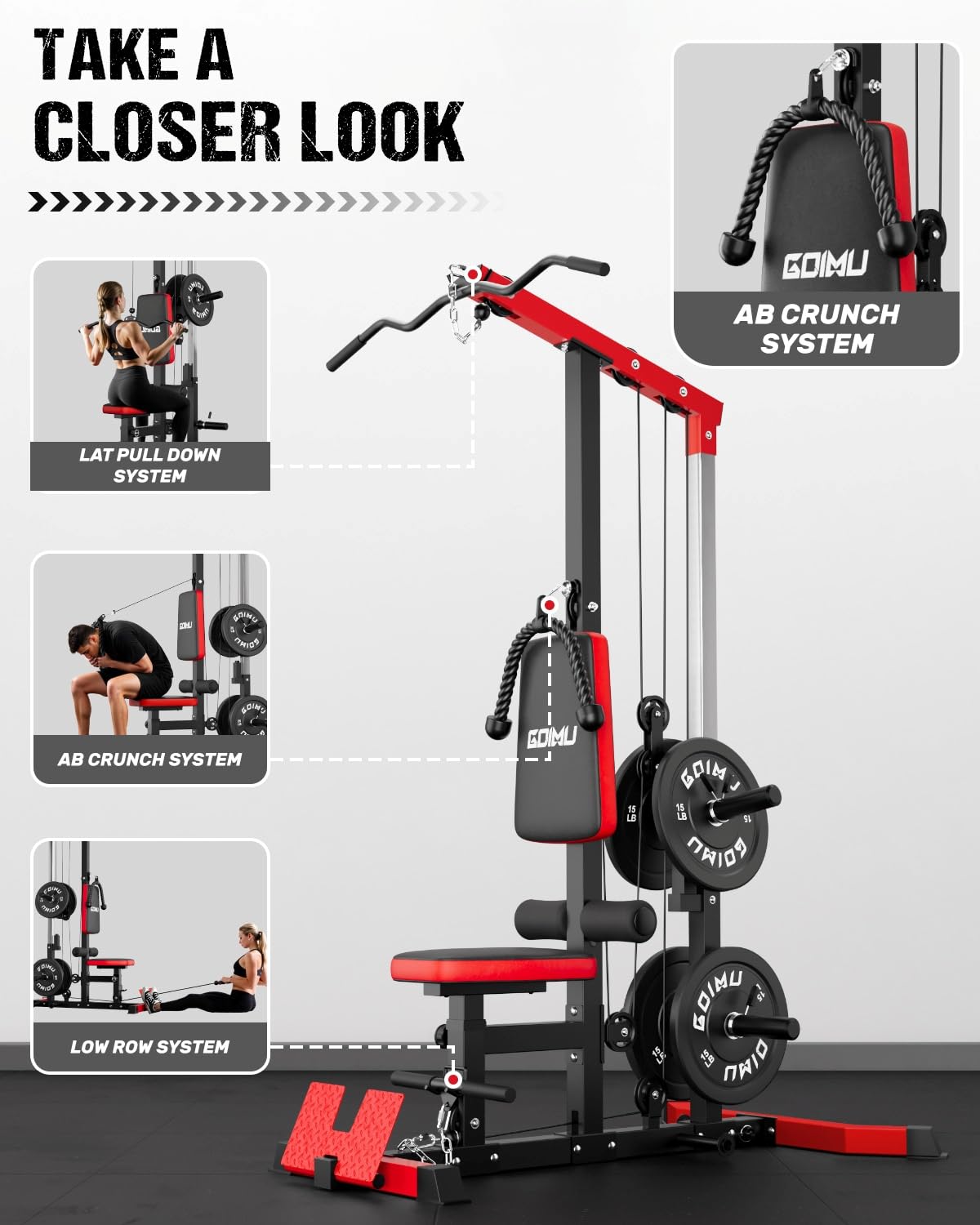 Тренажер для тяги и гребли (LA – обзор и цена Home Gym Rowing Machine