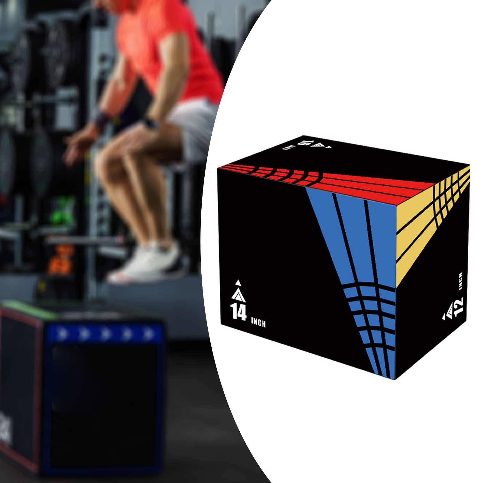 Коробка для прыжков 3-в-1, пли – обзор и цена Home Gym In A Box