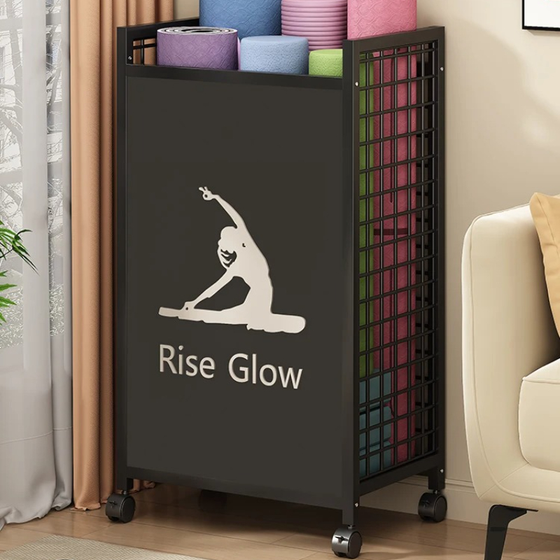 Мобильная тележка для фитнеса  – обзор и цена Home Gym Yoga Storage