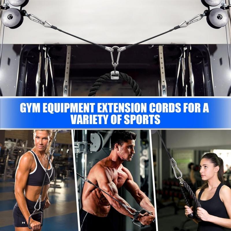 1/2 шт. удлинитель кабеля для  – обзор и цена Home Gym Leg Extension Machine