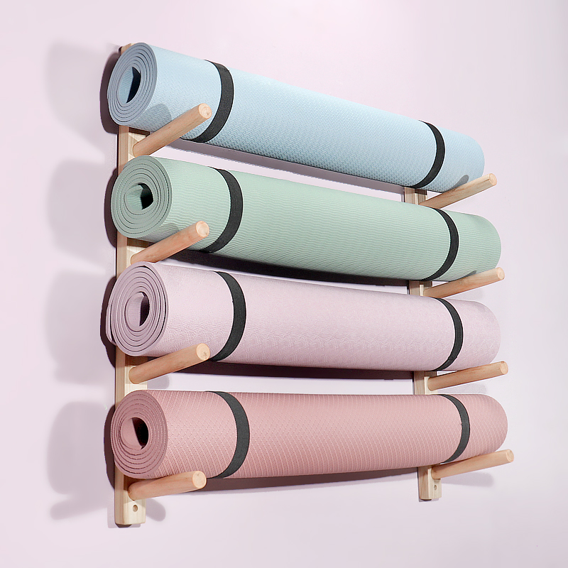 Деревянный держатель коврика д – обзор и цена Home Gym Yoga Storage