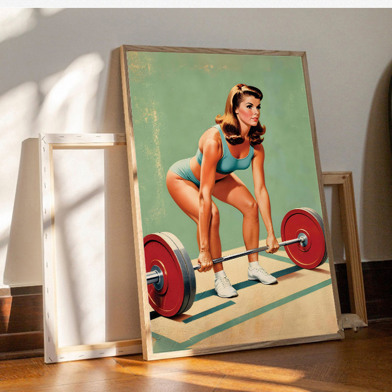 Плакат и печать на холсте, бод – обзор и цена Home Gym On Wall