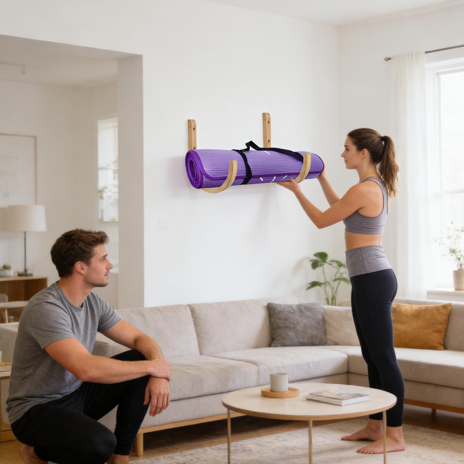 Держатель для ковриков для йог – обзор и цена Home Gym Yoga Storage