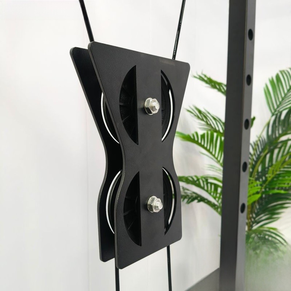 Двойная роликовая система для  – обзор и цена Home Gym Pulley System