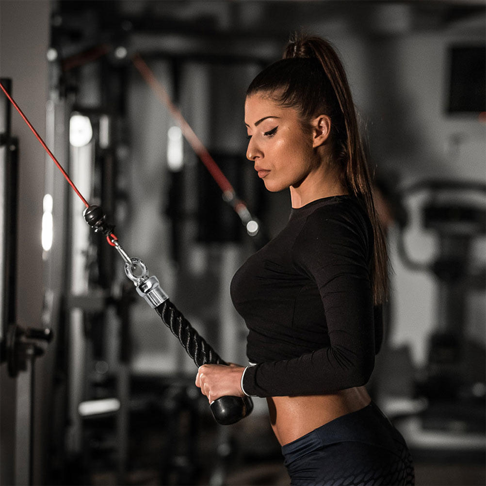 2 шт. прочных троса для трицеп – обзор и цена Home Gym Lat Pulldown Machine