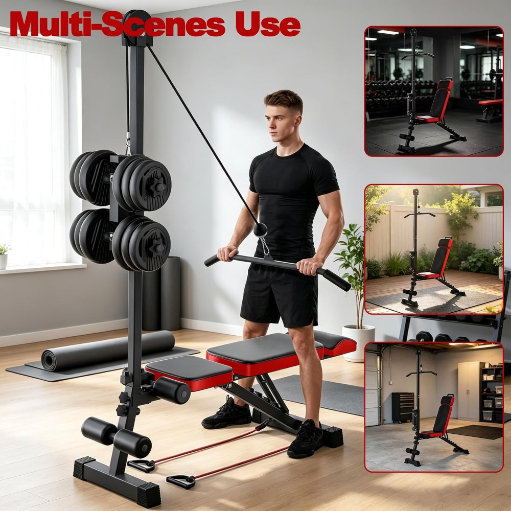 Многофункциональная силовая ск – обзор и цена Home Gym Pulley System
