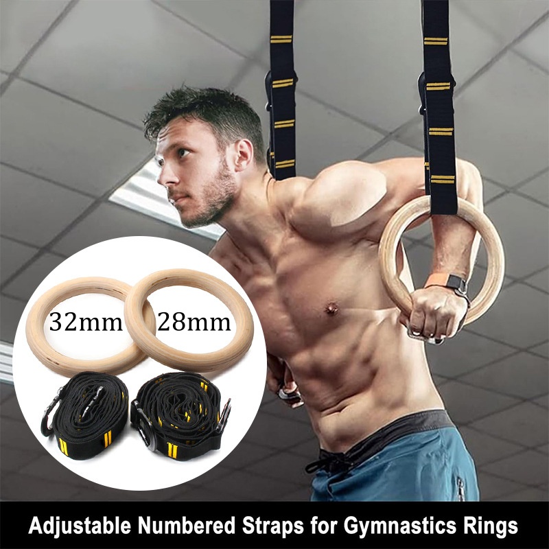 Гимнастические кольца 28 мм и  – обзор и цена Home Gym Hyrox